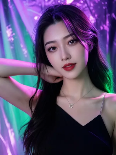 美妆护肤垂类头部女达人形象照